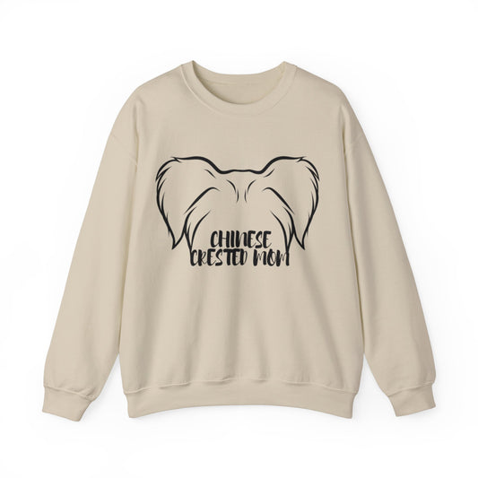 Chinese Crested Mom Crewneck