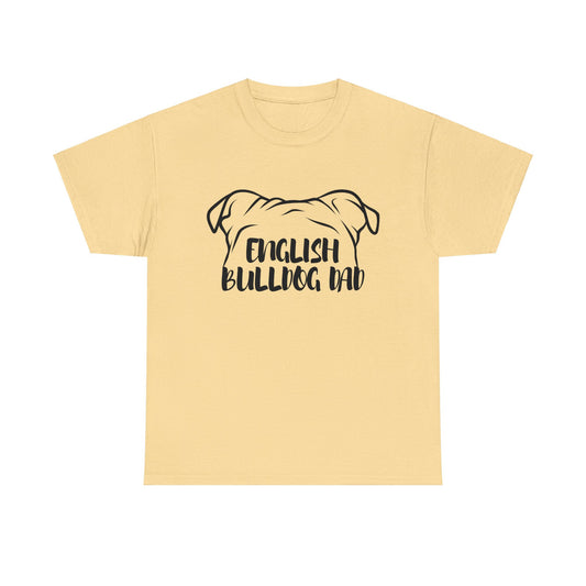 English Bulldog Dad Tee