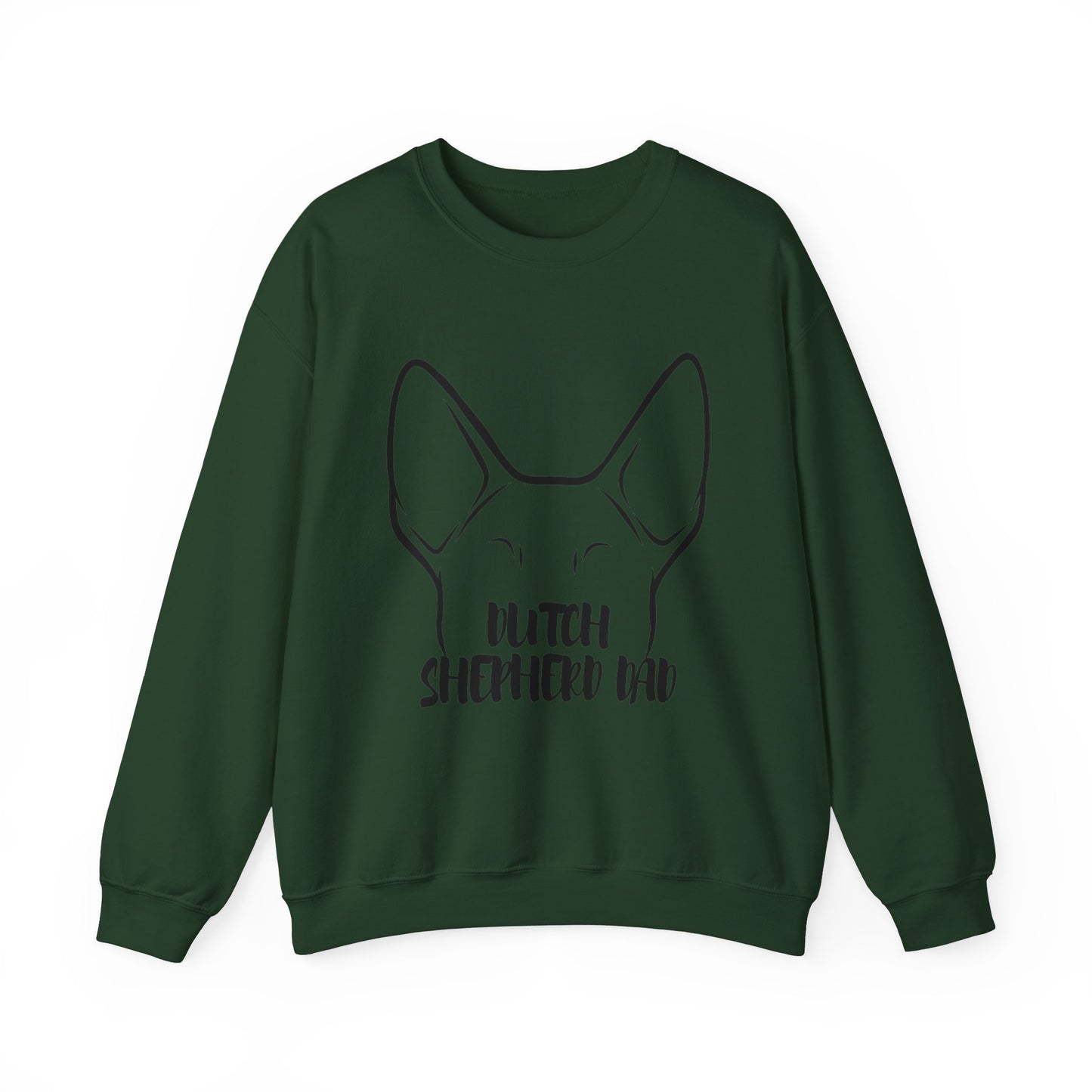 Dutch Shepherd Dad Crewneck