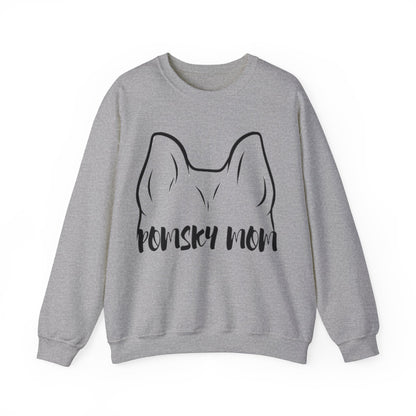 Pomsky Mom Crewneck