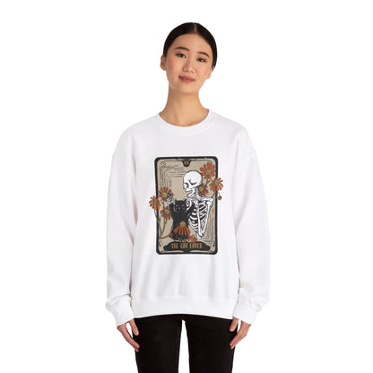 The Cat Lovers Tarot Halloween Crewneck