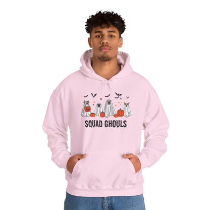 Dog Squad Ghouls Halloween Hoodie