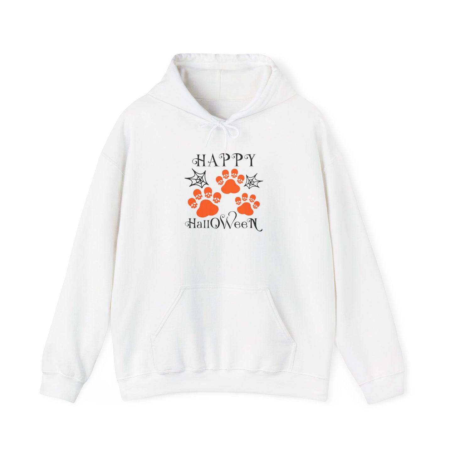 Happy Halloween Paw Print hoodie