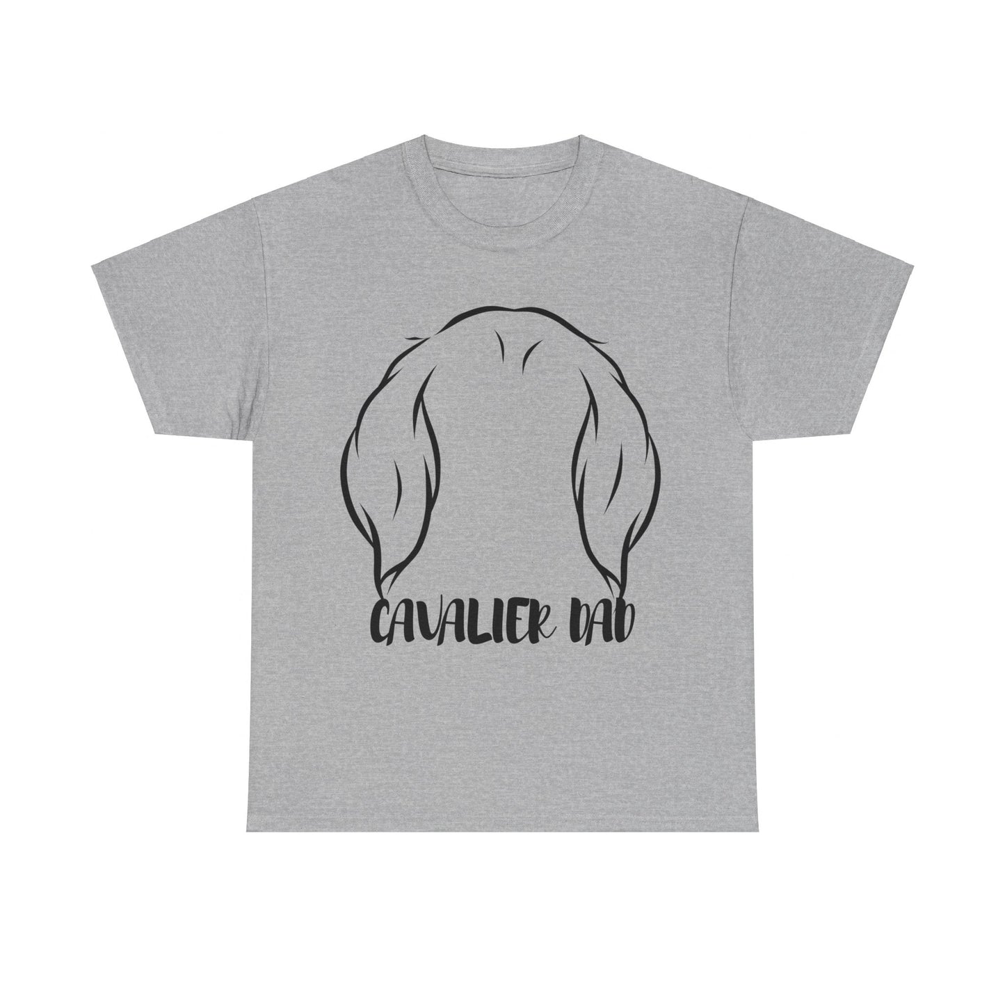 Cavalier King Charles Spaniel Dad Tee