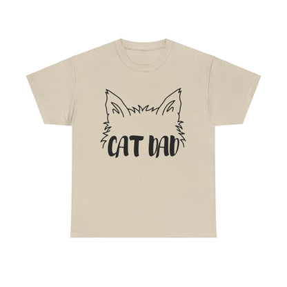 Long-Haired Cat Dad Tee