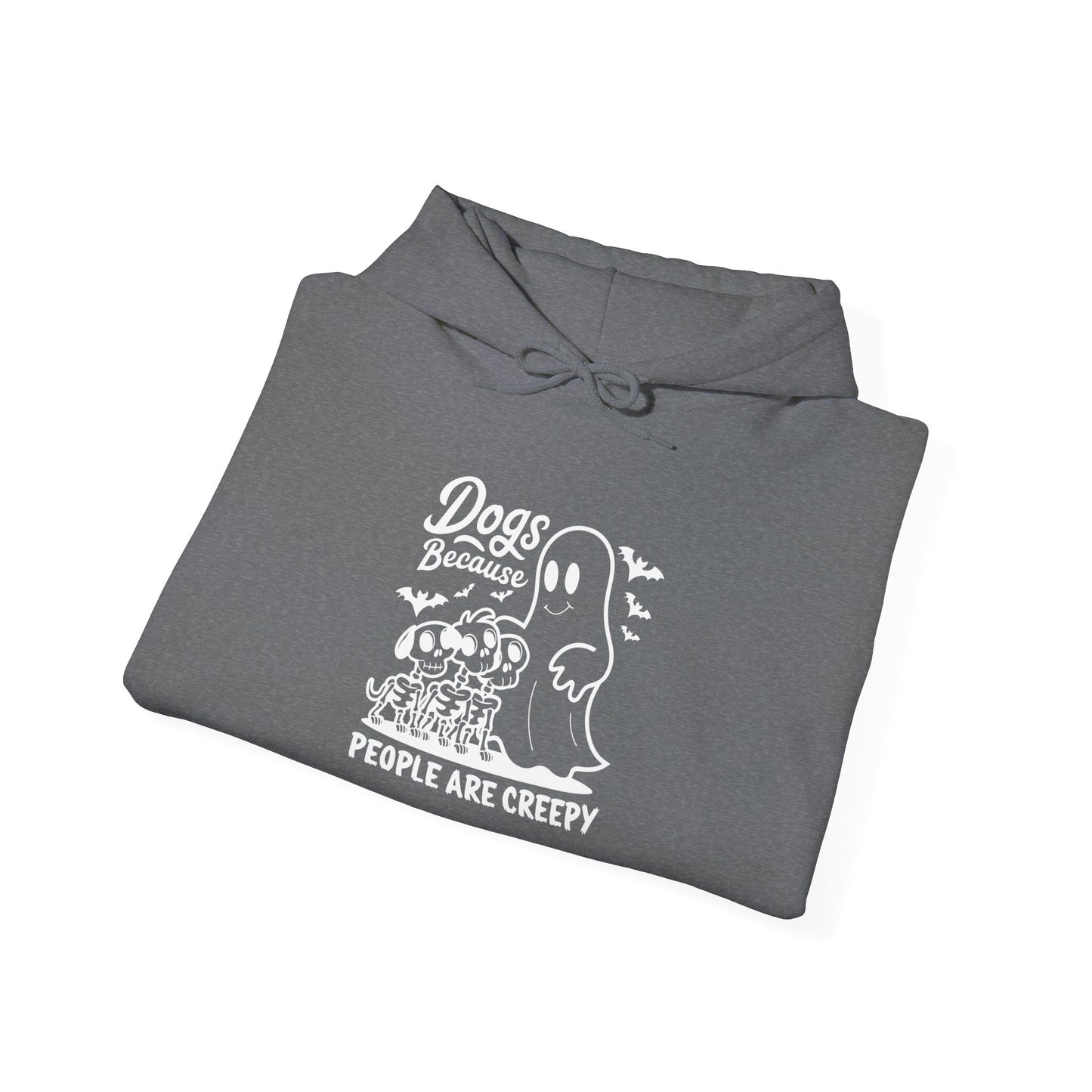 Dogs, Because People Are Creepy Halloween Hoodie