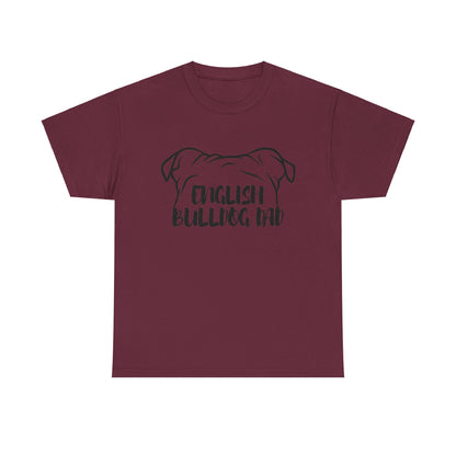 English Bulldog Dad Tee