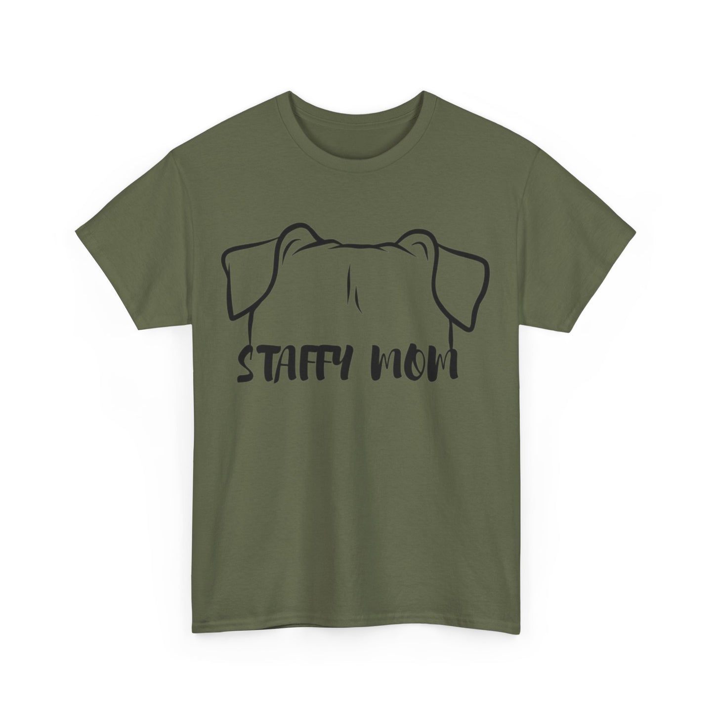 Staffordshire Bull Terrier Mom Tee