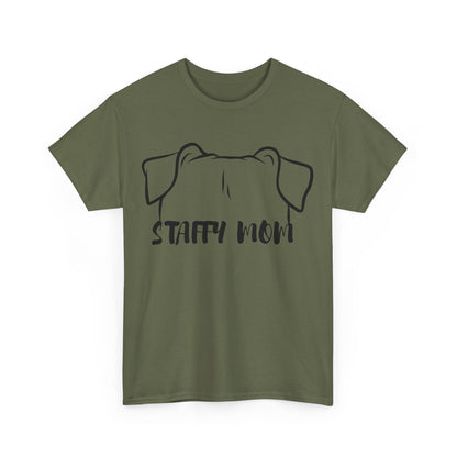 Staffordshire Bull Terrier Mom Tee