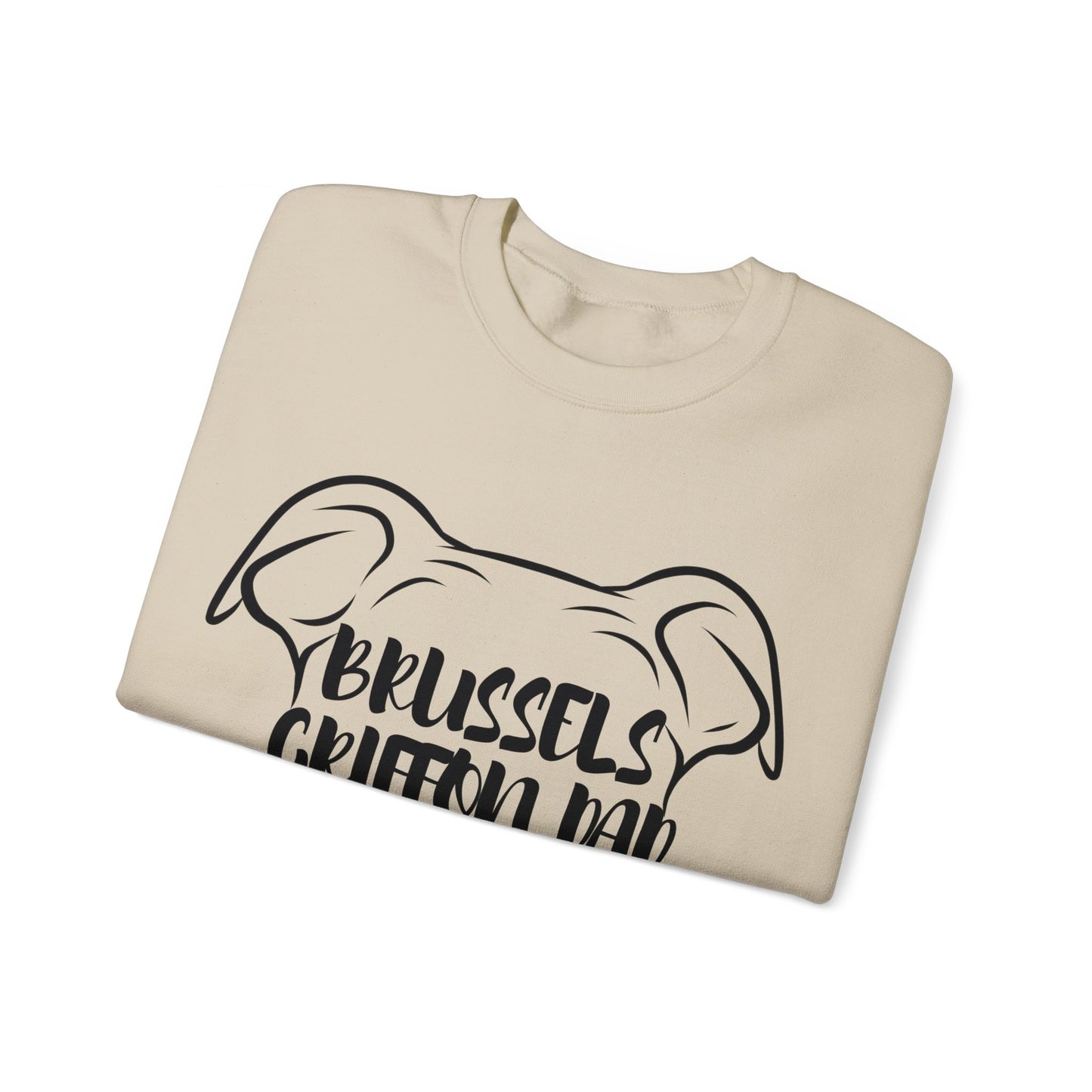 Brussels Griffon Dad Crewneck