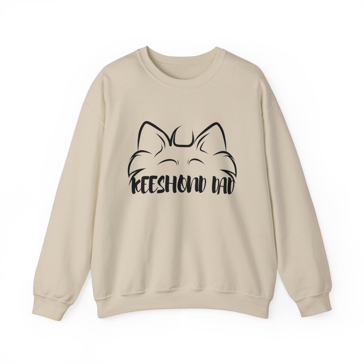 Keeshond Dad Crewneck