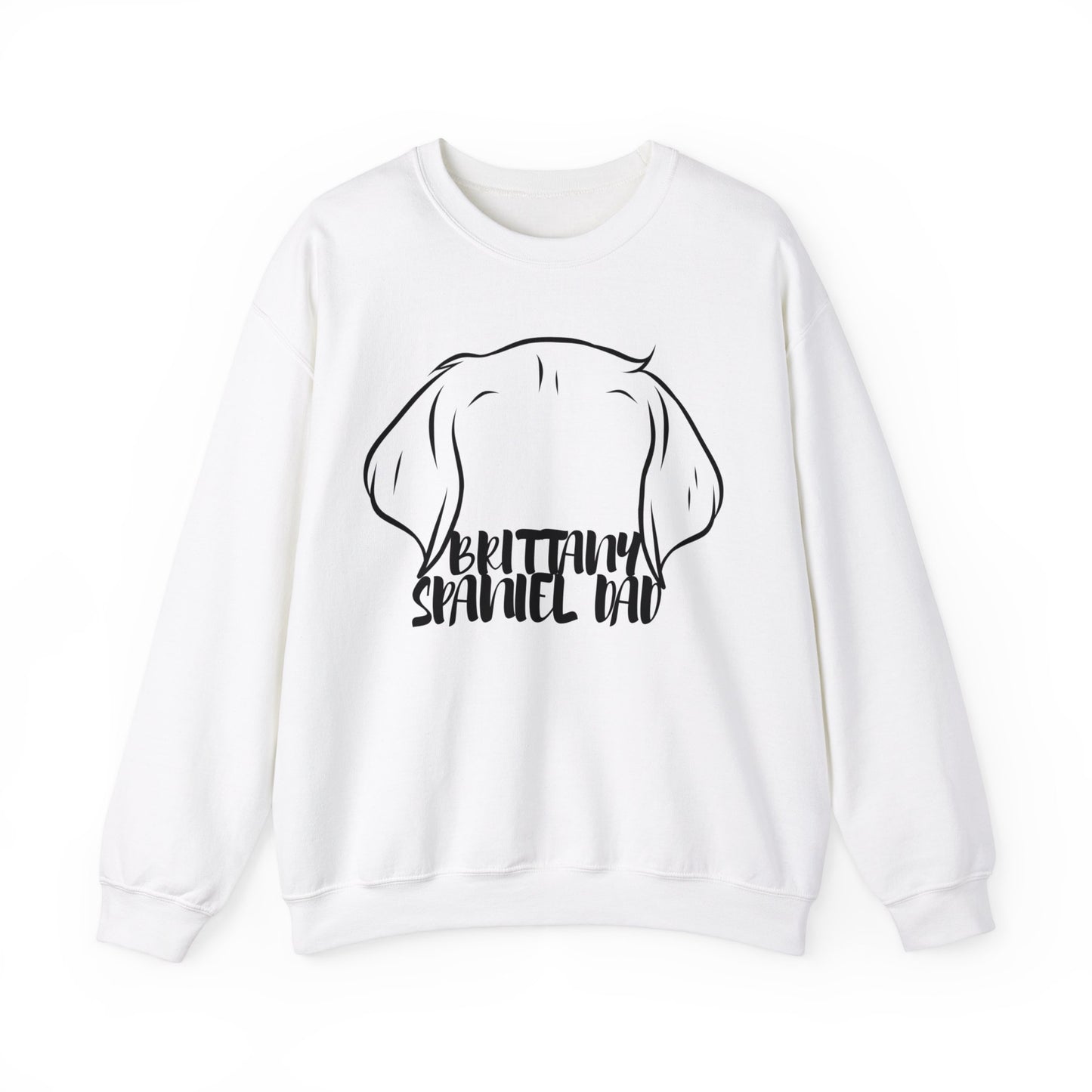 Brittany Spaniel Dad Crewneck