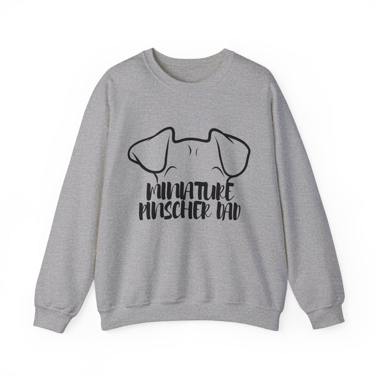 Miniature Pinscher Dad Crewneck