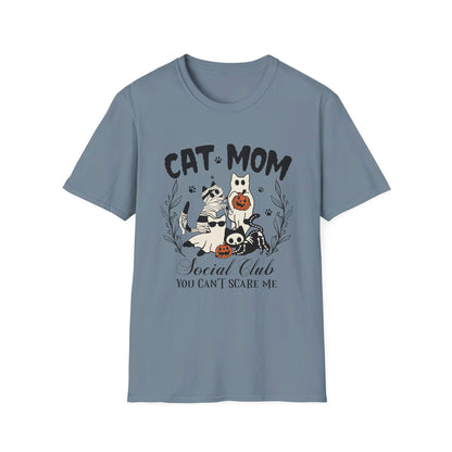 Cat Mom Social Club Halloween Tee