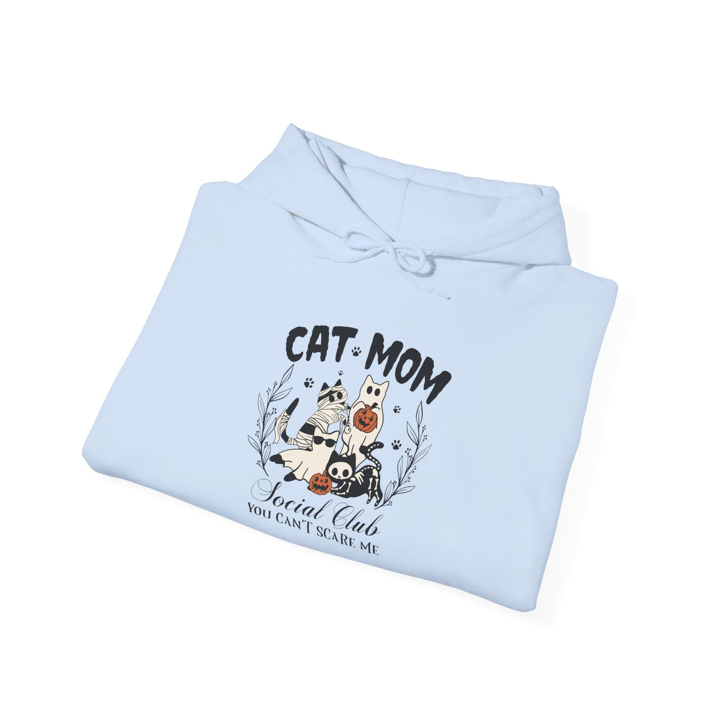 Cat Mom Social Club Halloween Hoodie