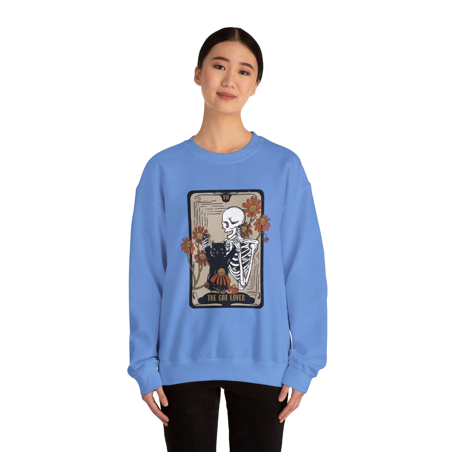 The Cat Lovers Tarot Halloween Crewneck