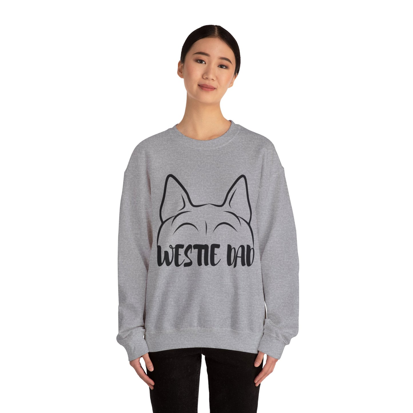West Highland White Terrier Dad Crewneck