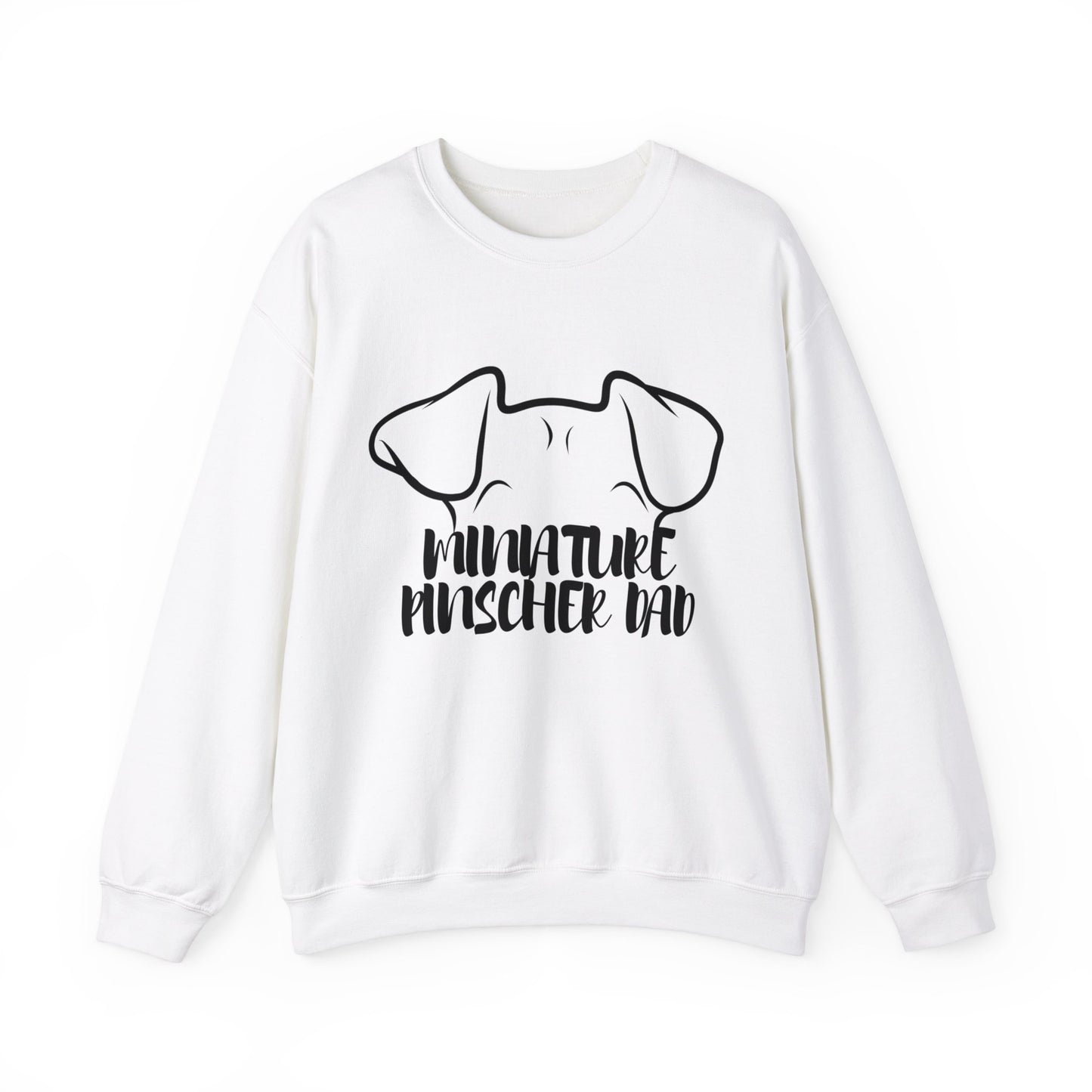 Miniature Pinscher Dad Crewneck