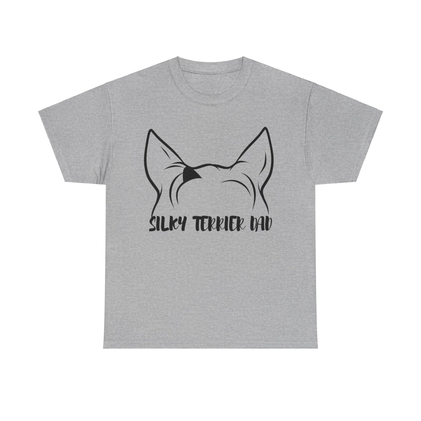 Silky Terrier Dad Tee