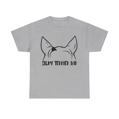 Silky Terrier Dad Tee