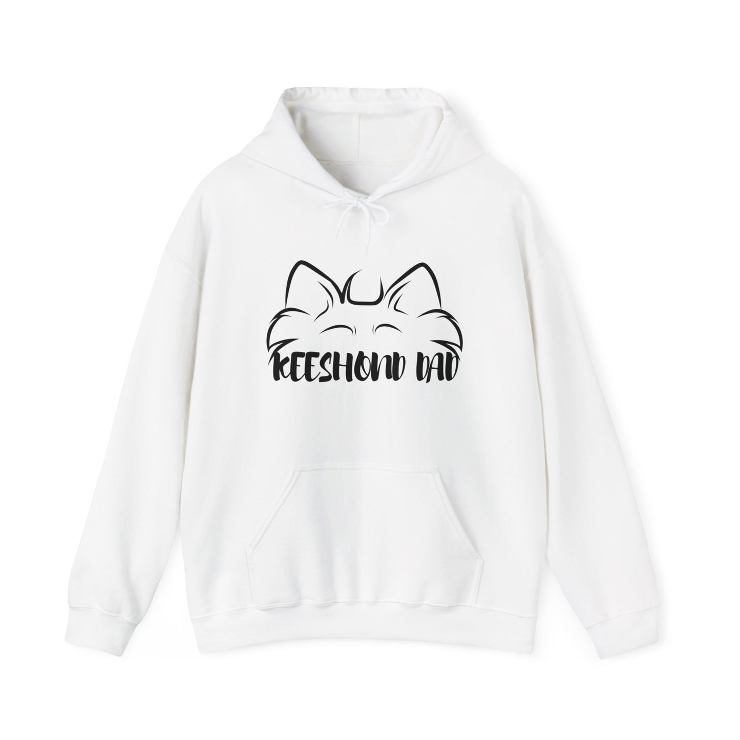 Keeshond Dad Hoodie