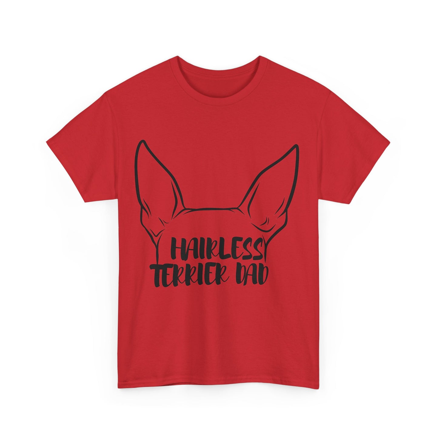 American Hairless Terrier Dad Tee