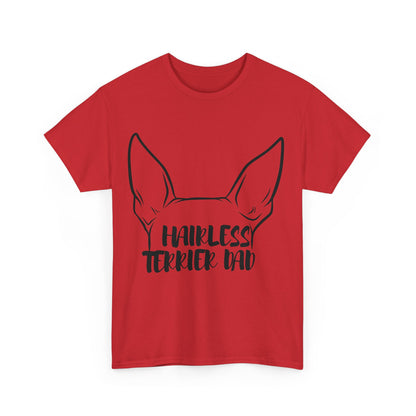 American Hairless Terrier Dad Tee