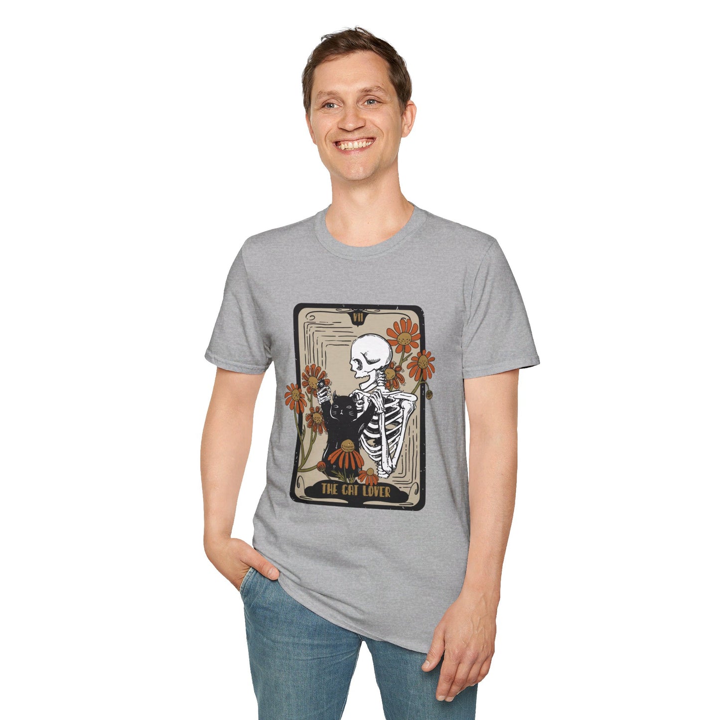 The Cat Lover Tarot Halloween Tee