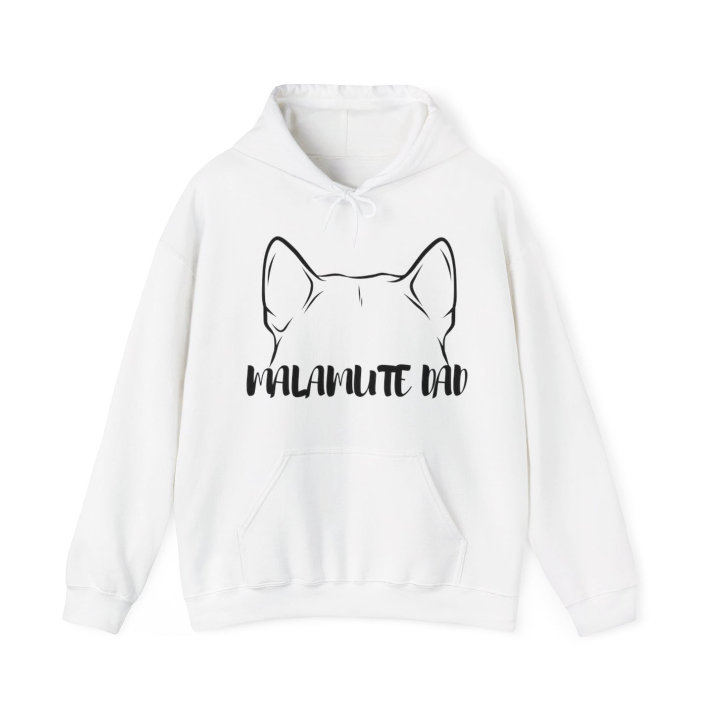 Alaskan Malamute Dad Hoodie