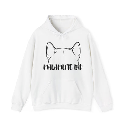 Alaskan Malamute Dad Hoodie