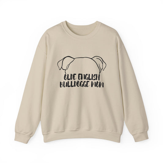 Olde English Bulldogge Mom Crewneck