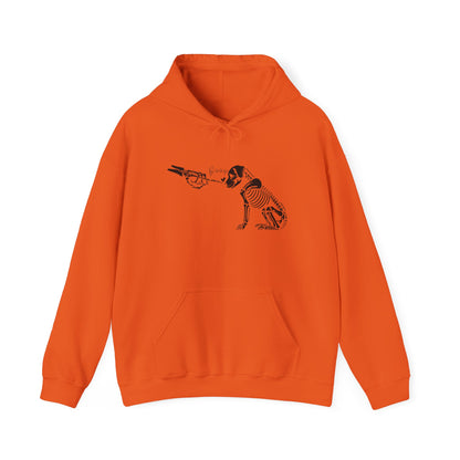 Skeleton Dog Boop Halloween Hoodie