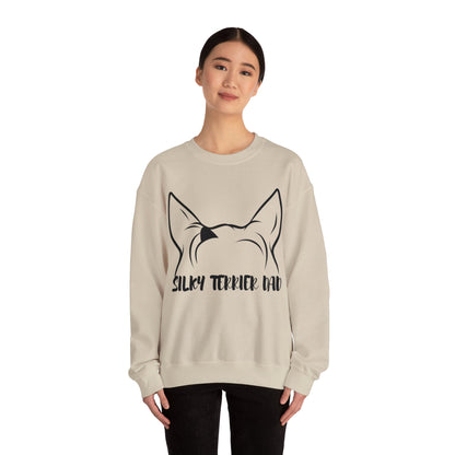 Silky Terrier Dad Crewneck