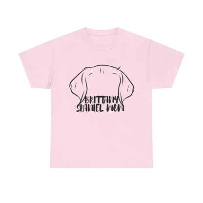 Brittany Spaniel Mom Tee