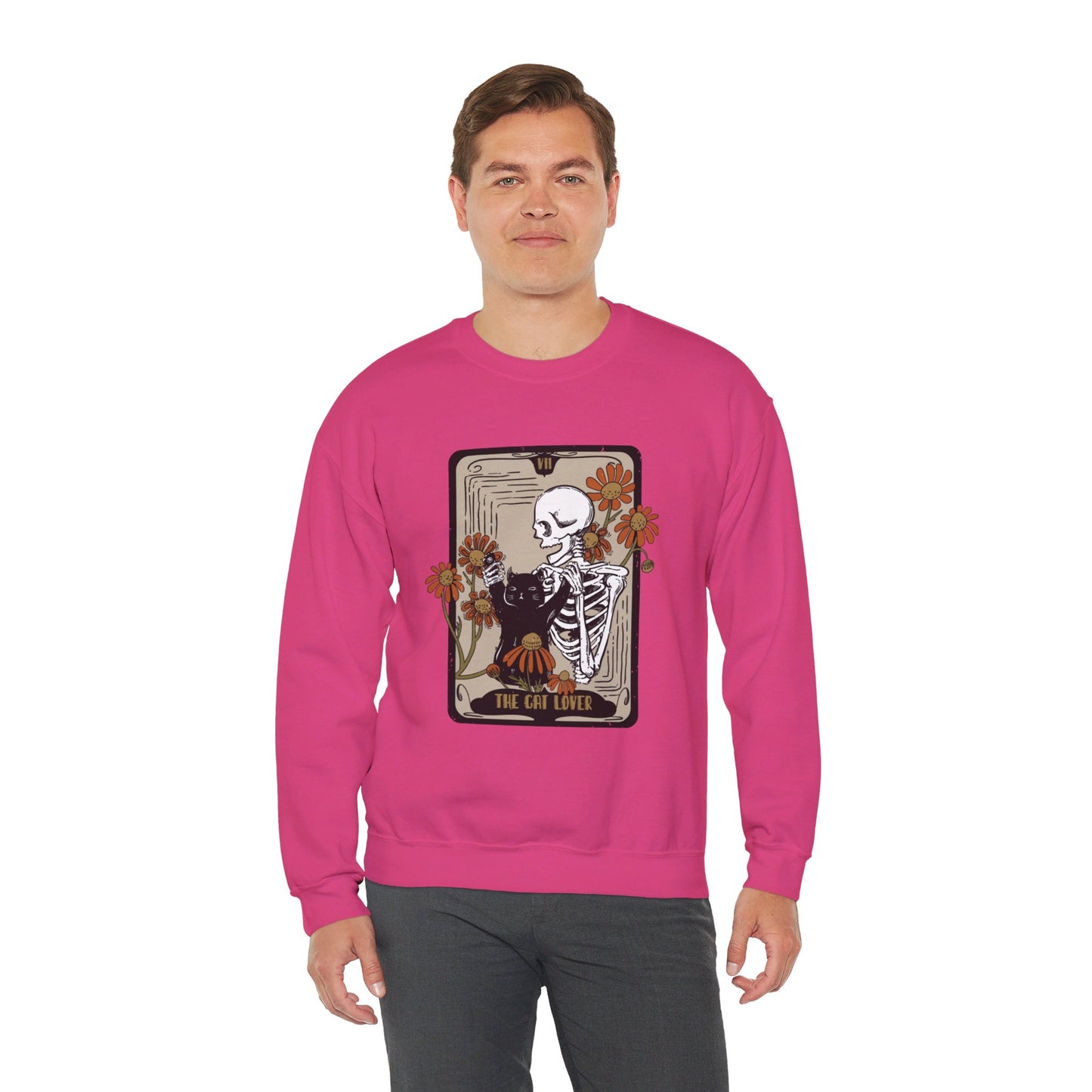 The Cat Lovers Tarot Halloween Crewneck