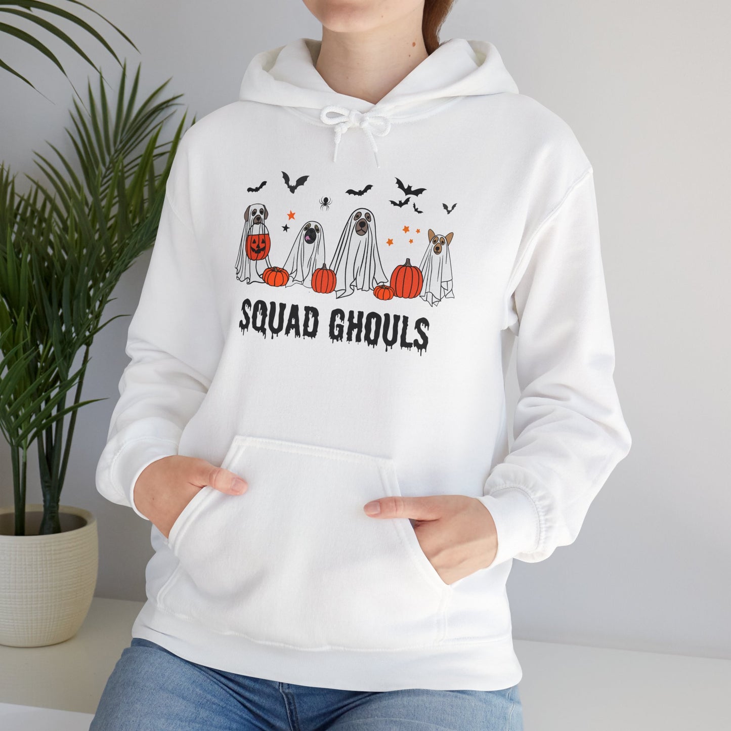 Dog Squad Ghouls Halloween Hoodie