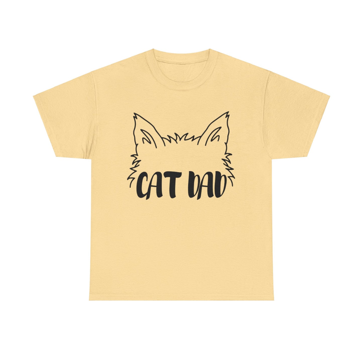 Long-Haired Cat Dad Tee