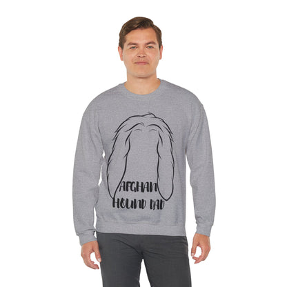 Afghan Hound Dad Crewneck