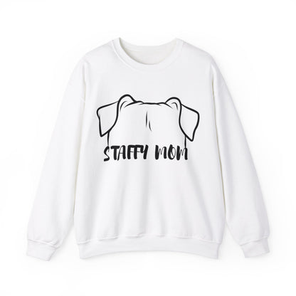 Staffordshire Bull Terrier Mom Crewneck