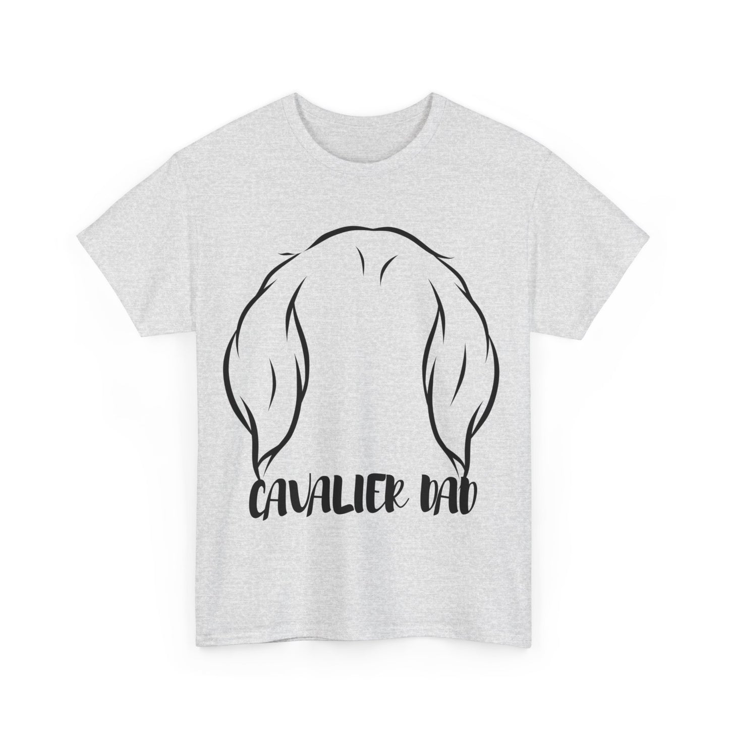 Cavalier King Charles Spaniel Dad Tee