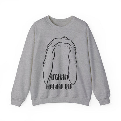 Afghan Hound Dad Crewneck