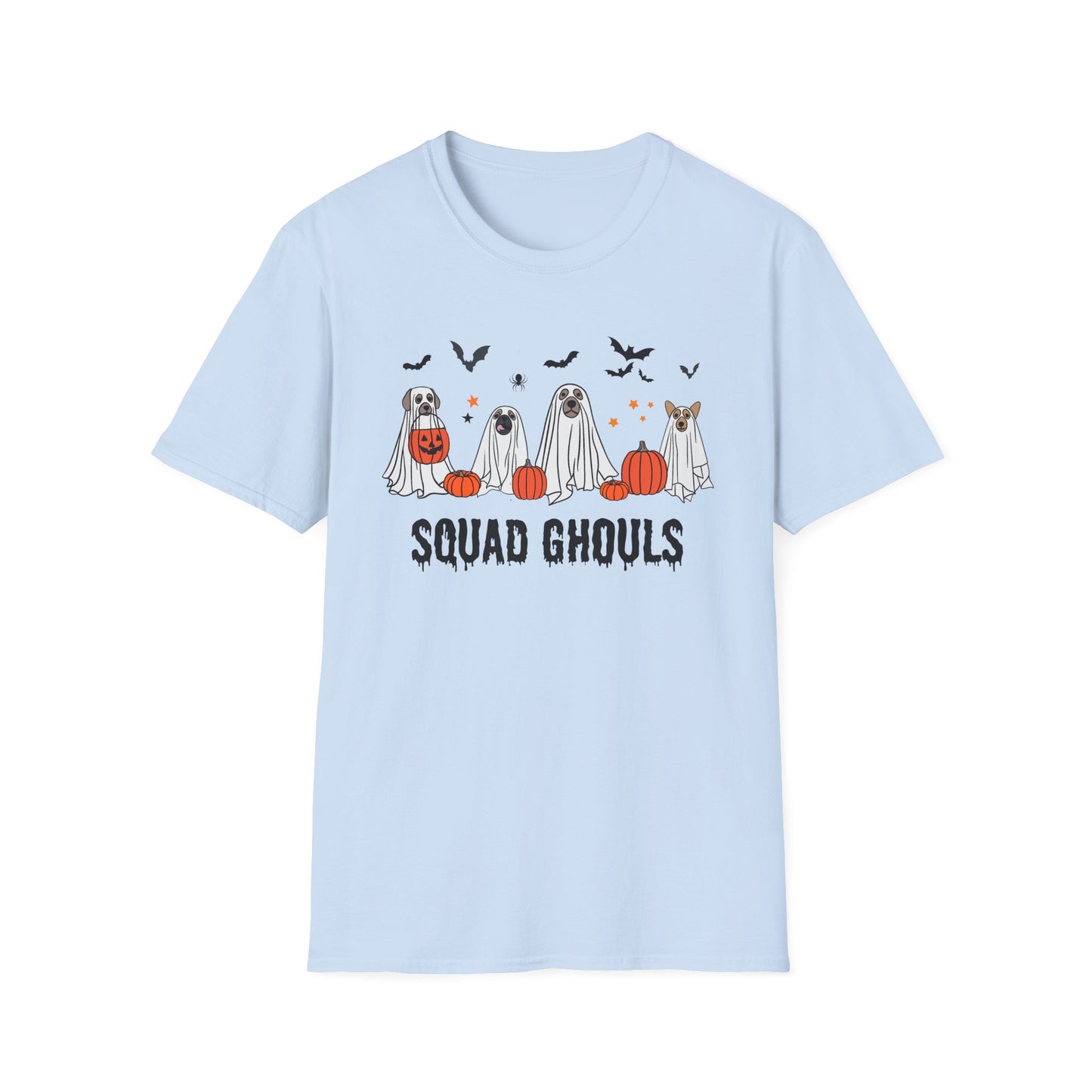 Dog Squad Ghouls Halloween Tee