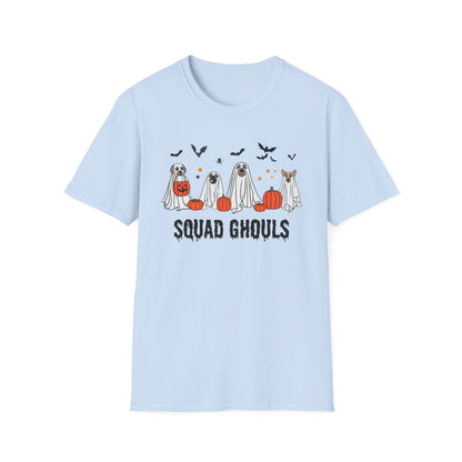 Dog Squad Ghouls Halloween Tee