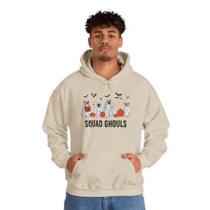 Dog Squad Ghouls Halloween Hoodie