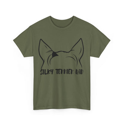 Silky Terrier Dad Tee