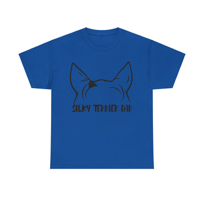 Silky Terrier Dad Tee