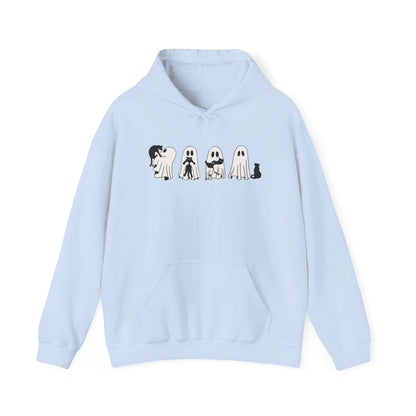 Ghosts Holding Cats Halloween Hoodie