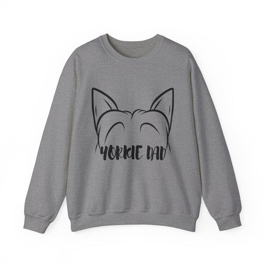 Yorkshire Terrier Dad Crewneck