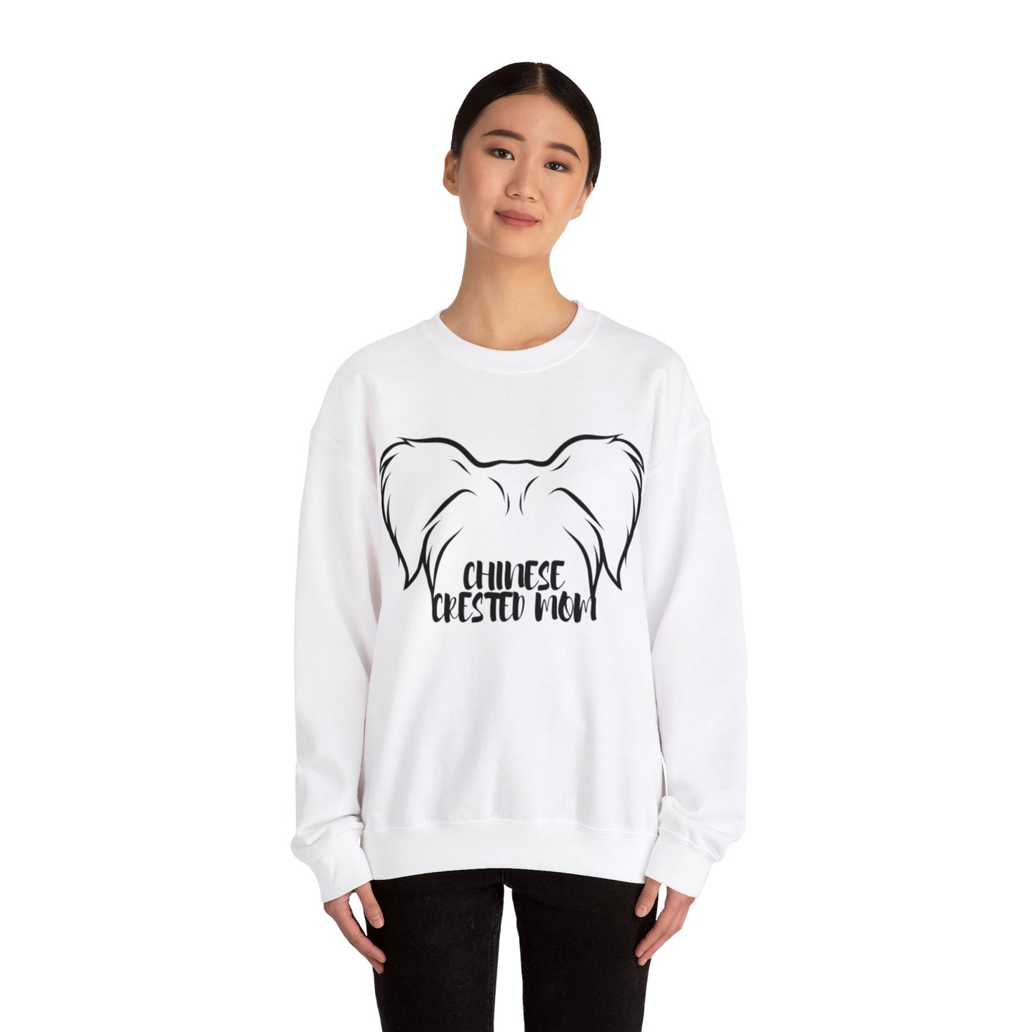 Chinese Crested Mom Crewneck