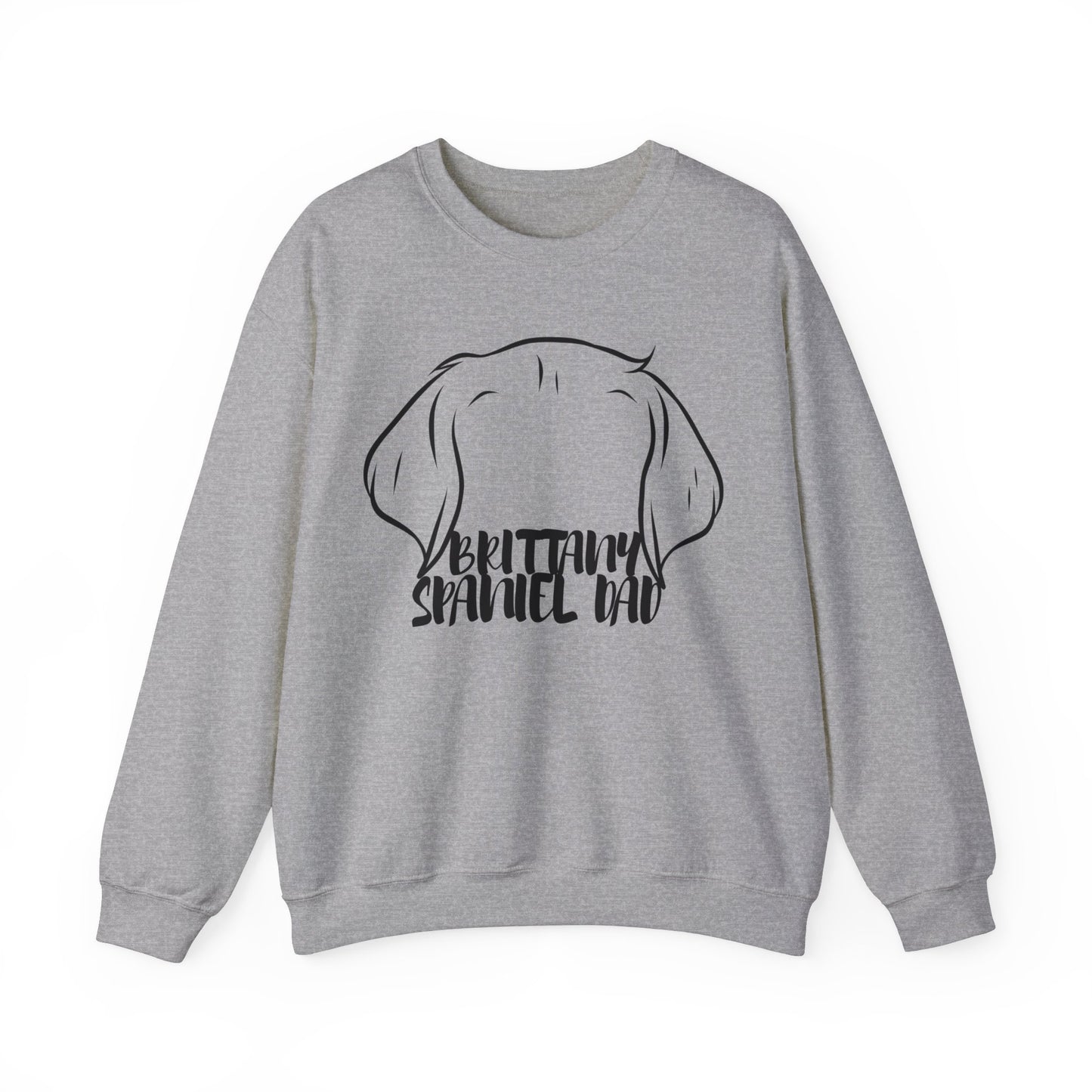 Brittany Spaniel Dad Crewneck